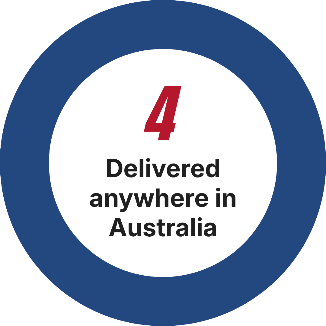 Step 4 — Nationwide delivery of your uniform order across Australia