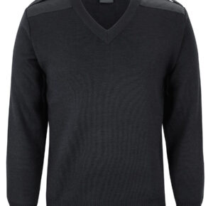 Knitted Epaulette Jumper