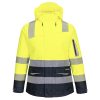 Huski Hi-Vis Women's Contrast Rain Jacket