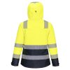 Huski Hi-Vis Women's Contrast Rain Jacket - Image 2